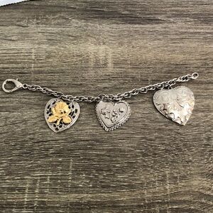 Heart Charm Keychain